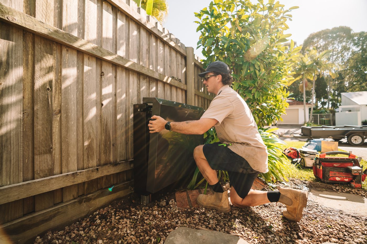 Installing a whole-home water filtration system